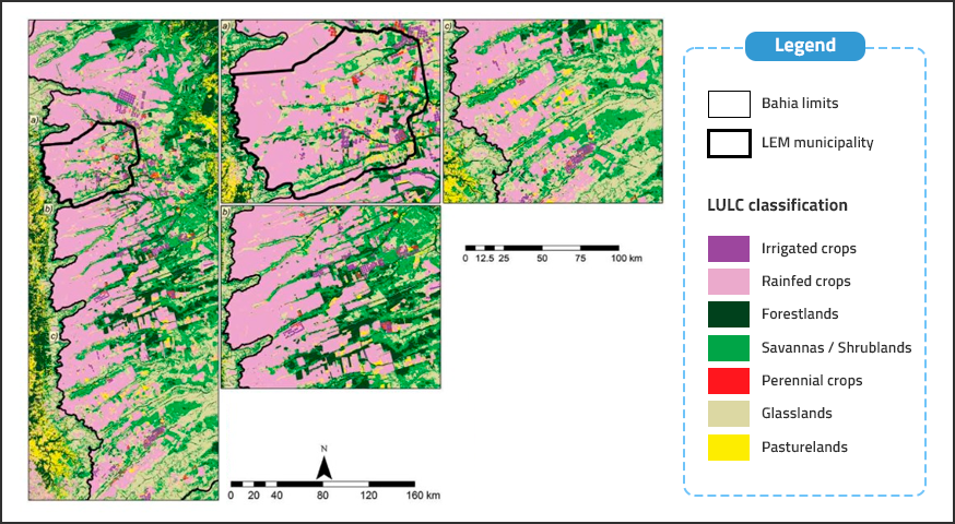 CBERS data cubes for land use and land cover mapping in the Brazilian Cerrado agricultural belt