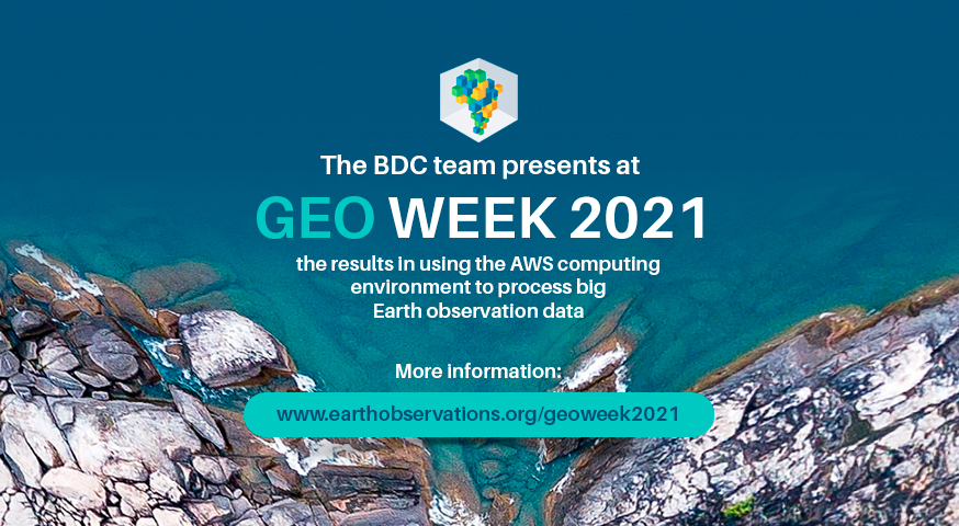 The BDC team presents the results in using the AWS computing environment to process big Earth observation data